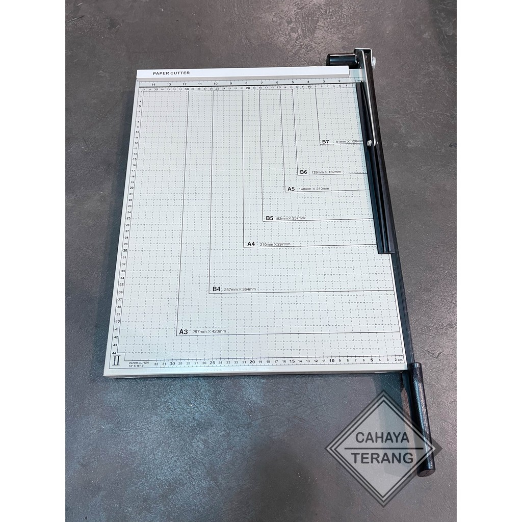 Paper Cutter A3 Import Alumunium Berkualitas