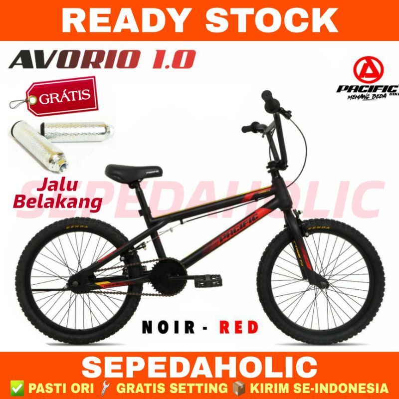 Sepeda Anak Laki BMX PACIFIC AVORIO 1.0 Ukuran 20 Inch BONUS JALU ORIGINAL Garansi Resmi 5 Tahun