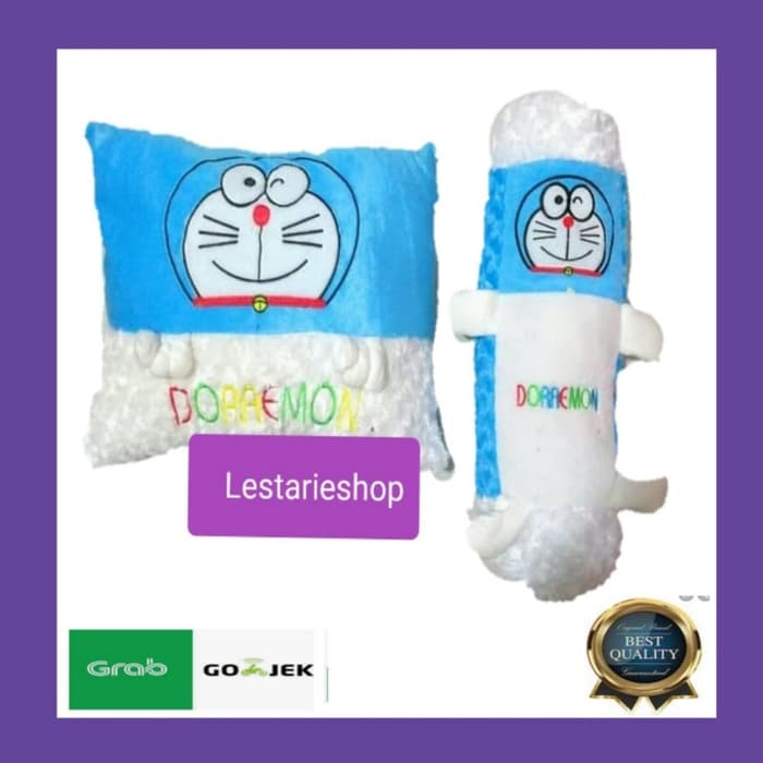 Promo bantal boneka/bantal anak/bantal lucu/bantal mobil/boneka doraemon Murah