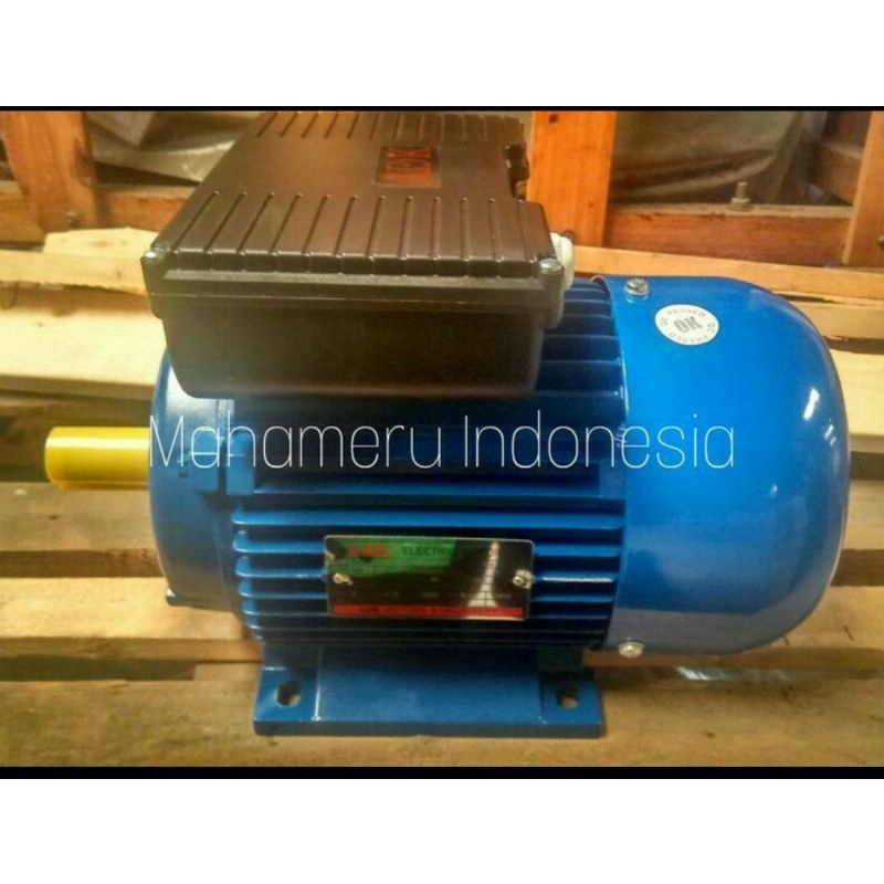 ADK 3 HP 1 Phase 1400 Rpm Dinamo Elektro Motor Penggerak