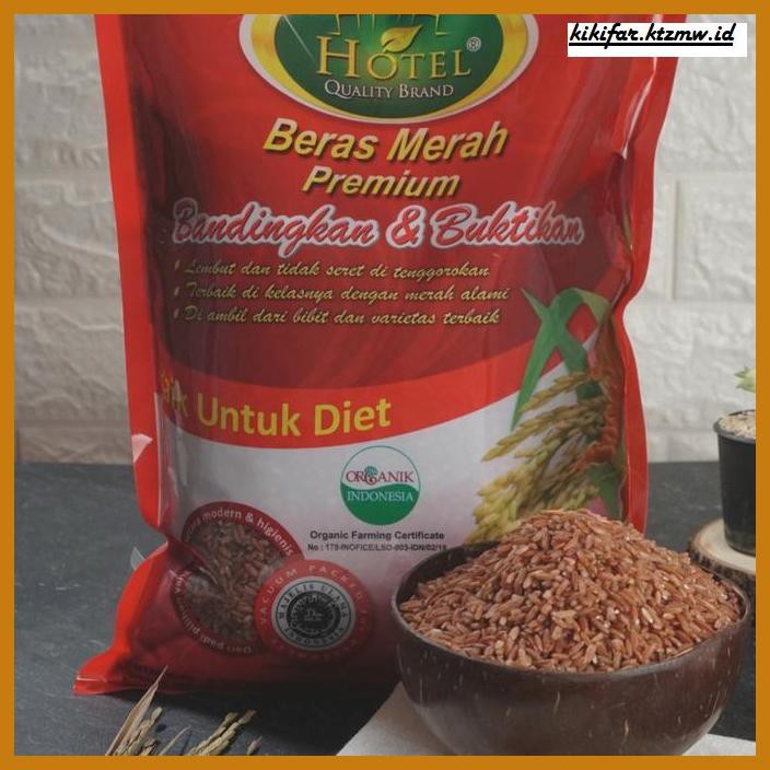 

ANEKA-BERAS- HOTEL BERAS MERAH PREMIUM - 2 KG -BERAS-SEHAT.