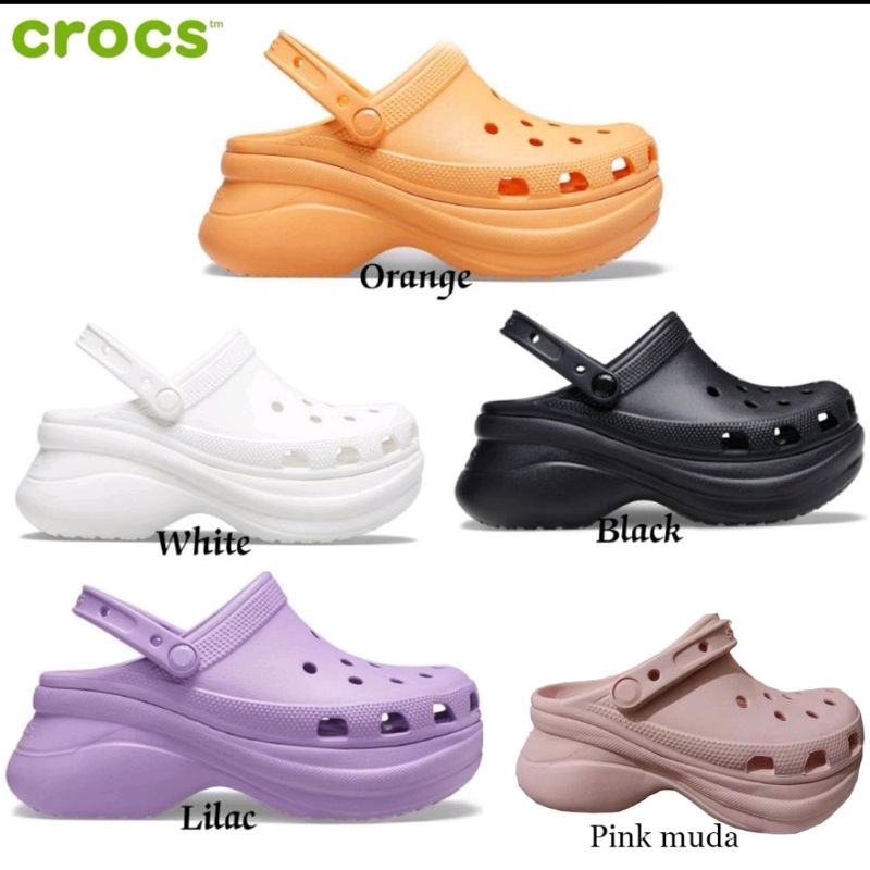 Crocs Classic Bae clog / Sandal wanita Crocs Classic Bae clog / Crocs clog Bae platform