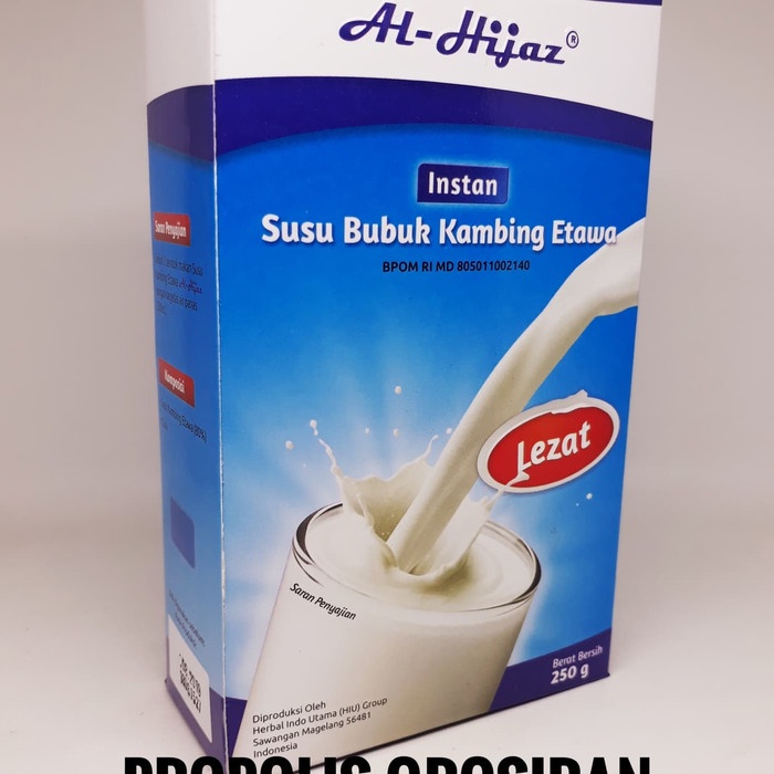 

Susu Bubuk Kambing Etawa AL HIJAZ
