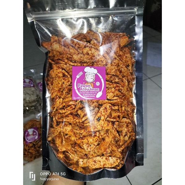 

Basreng pedas daun jeruk 1kg