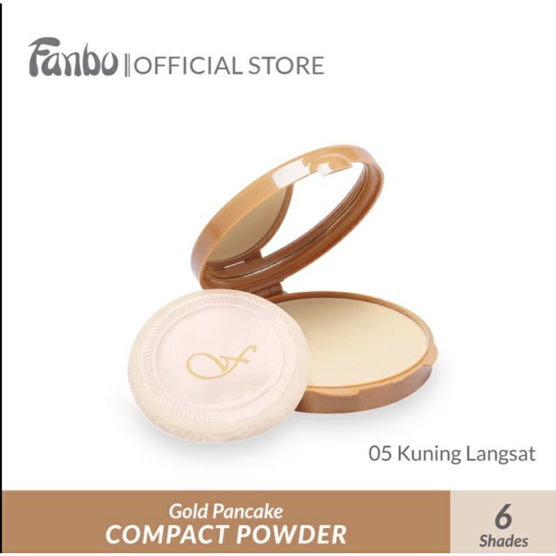 FANBO COMPACT POWDER GOLD