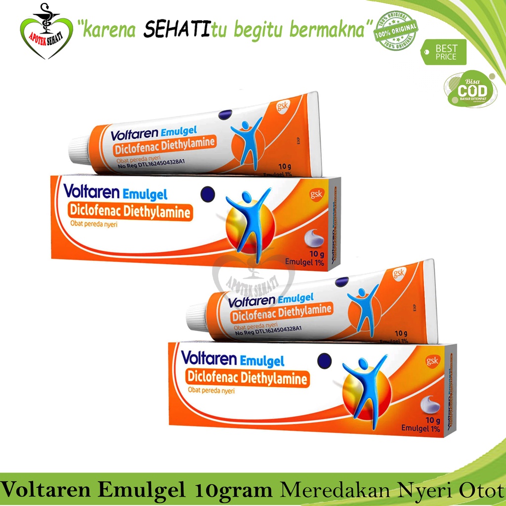 Promo Voltaren Gel 10 Gr Pengurang Nyeri Keseleo