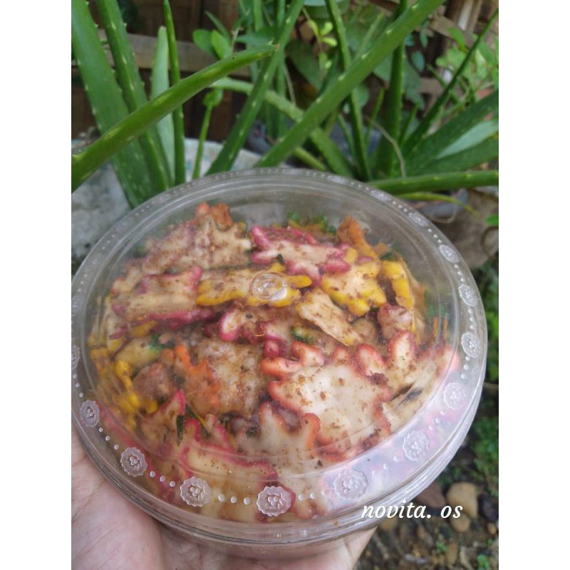 krupuk seblak free toples 250gr