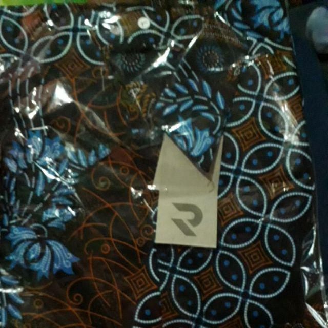 Bosshe Batik Kemeja Baju Batik Pria Laki Laki Cowo Cowok Lengan Panjang Modern Premium Hrb026