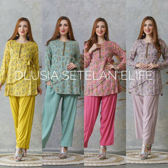 Dlusia setelan elife