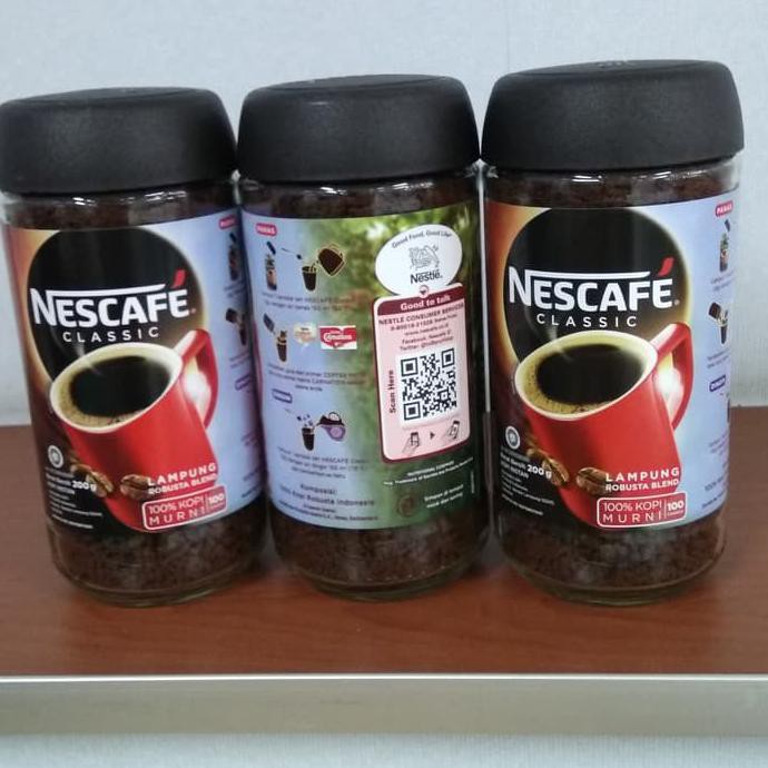 

Nescafe kopi instant classic btl 200 gr