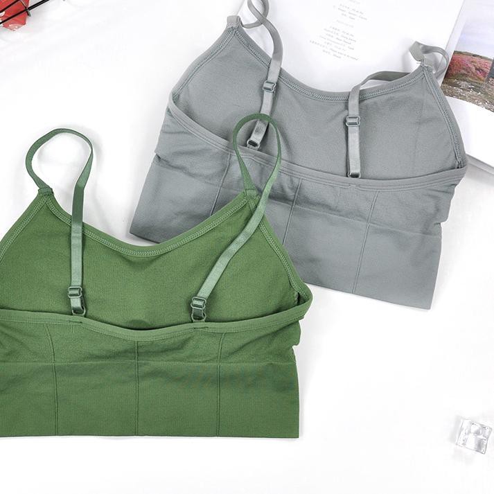✯ 【HUGWELL】Women's Camisole Bra Seven Colors One Size ✰