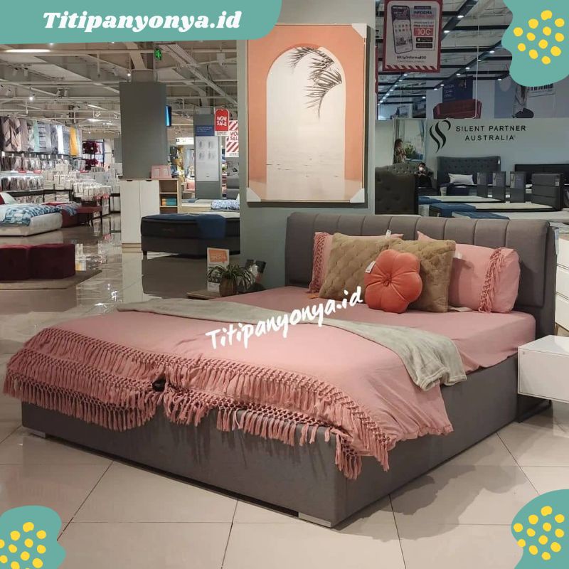 Informa Bedding Set Sprei Comforter Seprai dan Bedcover Lengkap Sarung Bantal Guling Microfiber Polo