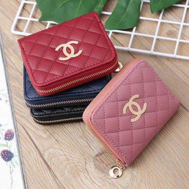 Medan Termurah KD02 Korean Style elegant Dompet Wanita import Dompet ch cantik zipper