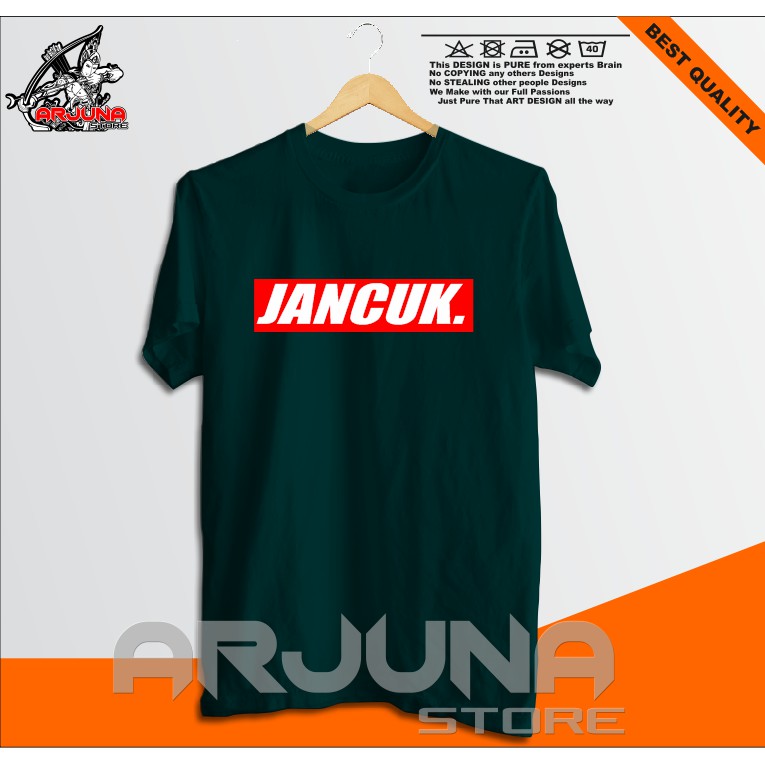 KAOS / BAJU DISTRO JANCUK / JANCOK  KUALITAS DISTRO terlaris