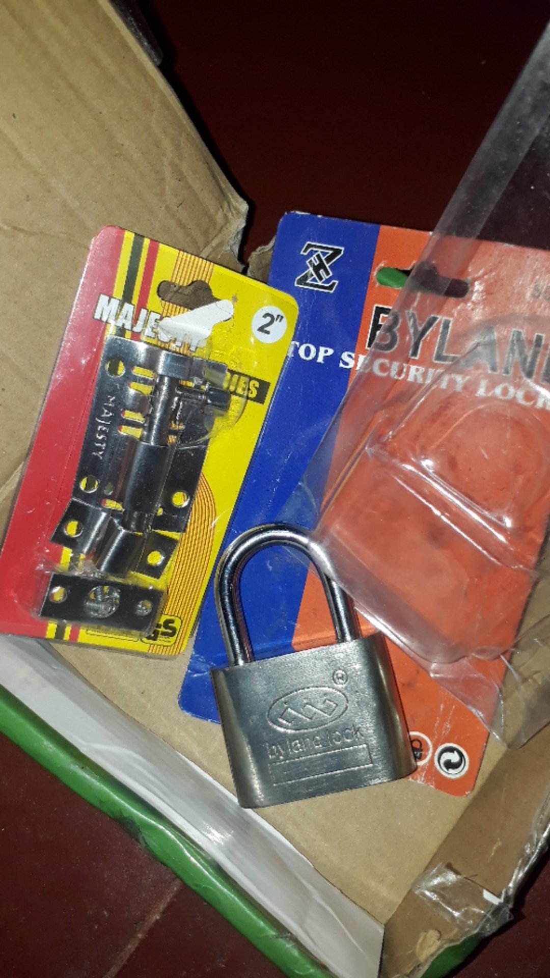 Grendel Stainless 2 Stanlis Tebal Selot Pintu & Jendela