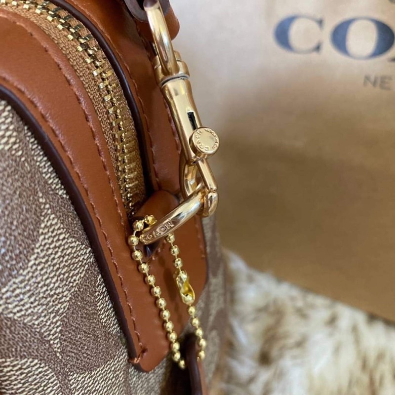 Coach Bennett Crossbody In Signature Canvas (F77879) KHAKI