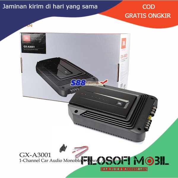 Power Amplifier monoblok 1 Chanel JBL GX A3001 - FM