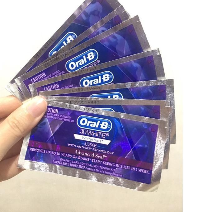 ☚ Oral B Whitestrips 3D Pemutih Gigi ✭
