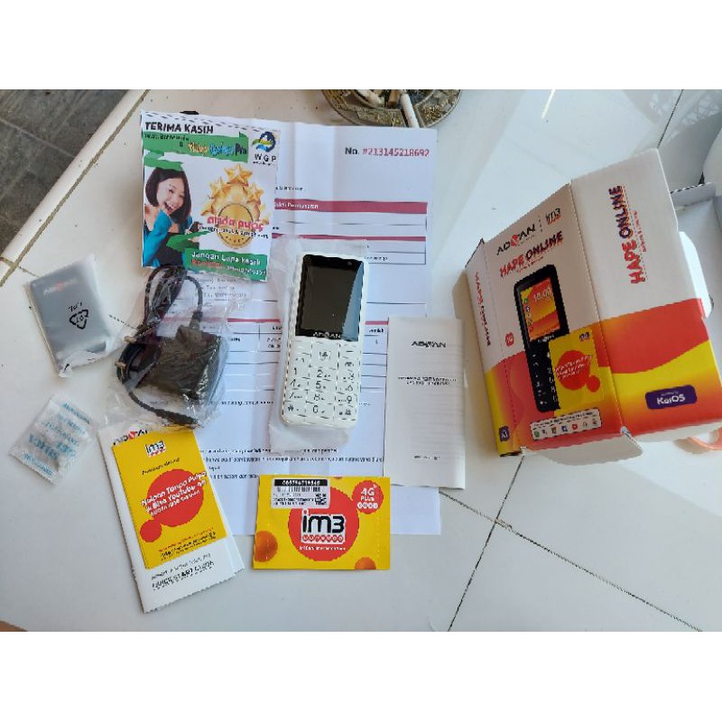 Advan Hp Online KaiOS unlock 4G all operator