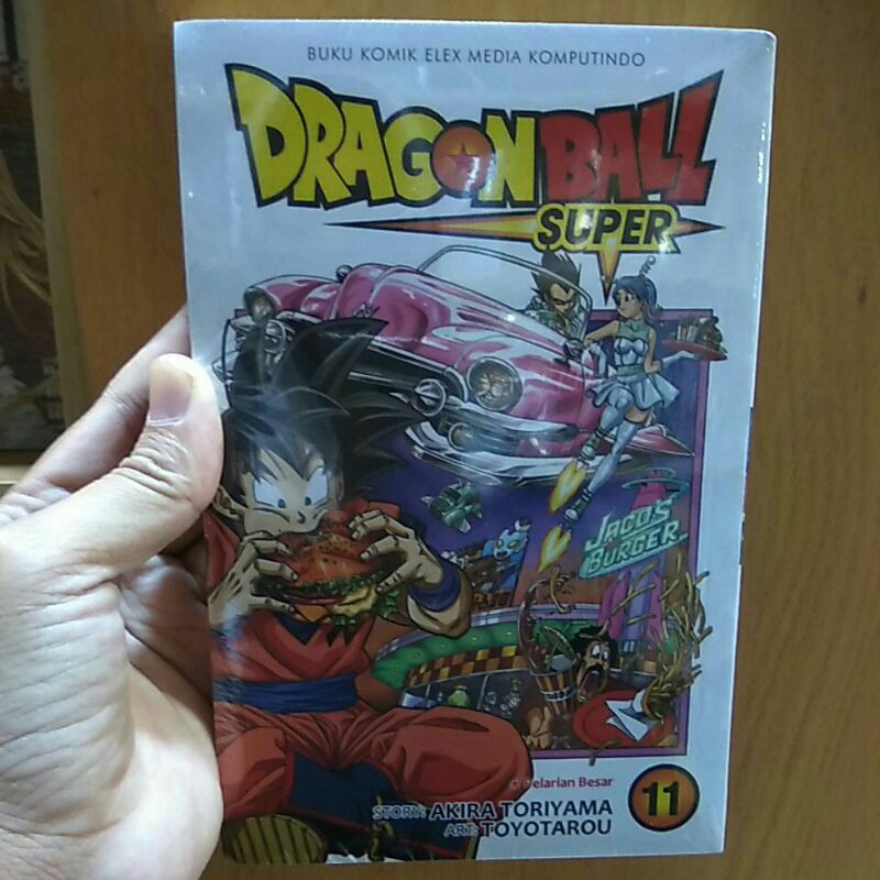 dragonball super, buku komik elex media Komputindo, original