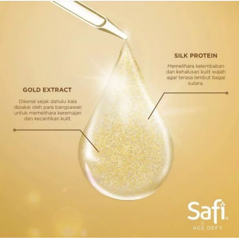 Safi Age Defy Gold Water Essence 100ml 30ml