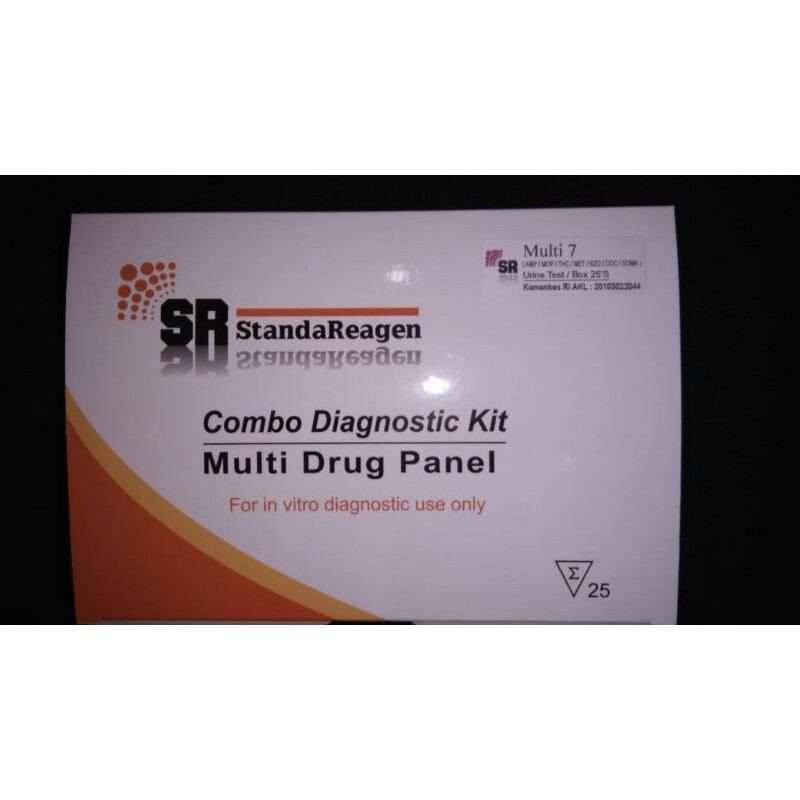alat tes strip urine 7 parameter soma / carisoprodol sr