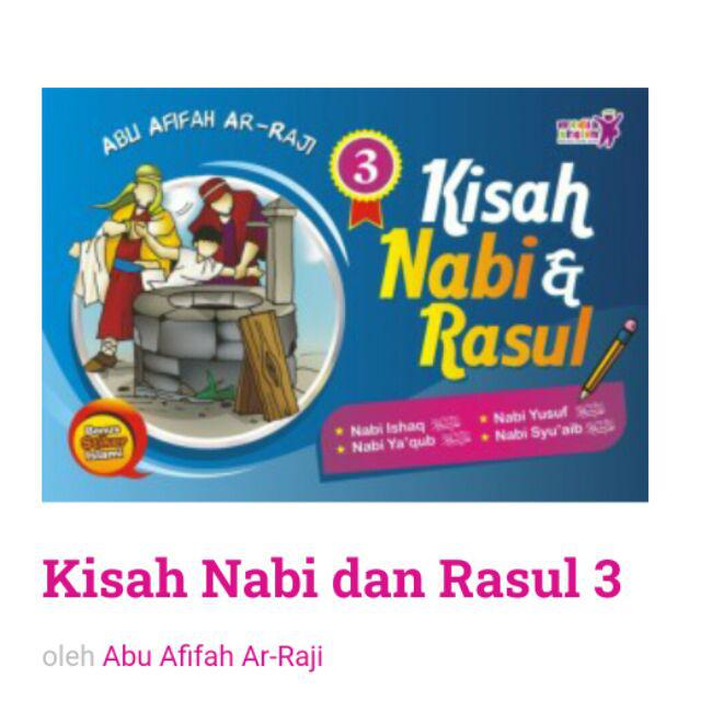Cerita Islami Kisah Nabi Rasul Adam Idris Nuh Hud Sholeh Ibrahim Luth Tidur Ayub Muhammad Shopee Indonesia