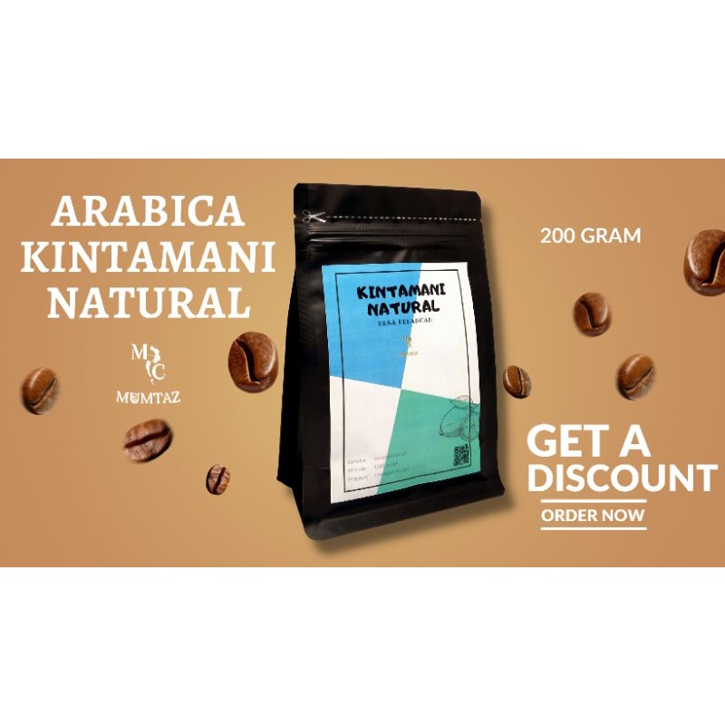 Jual Arabica Kintamani Bali Natural Gram Kopi Biji Kopi Bubuk