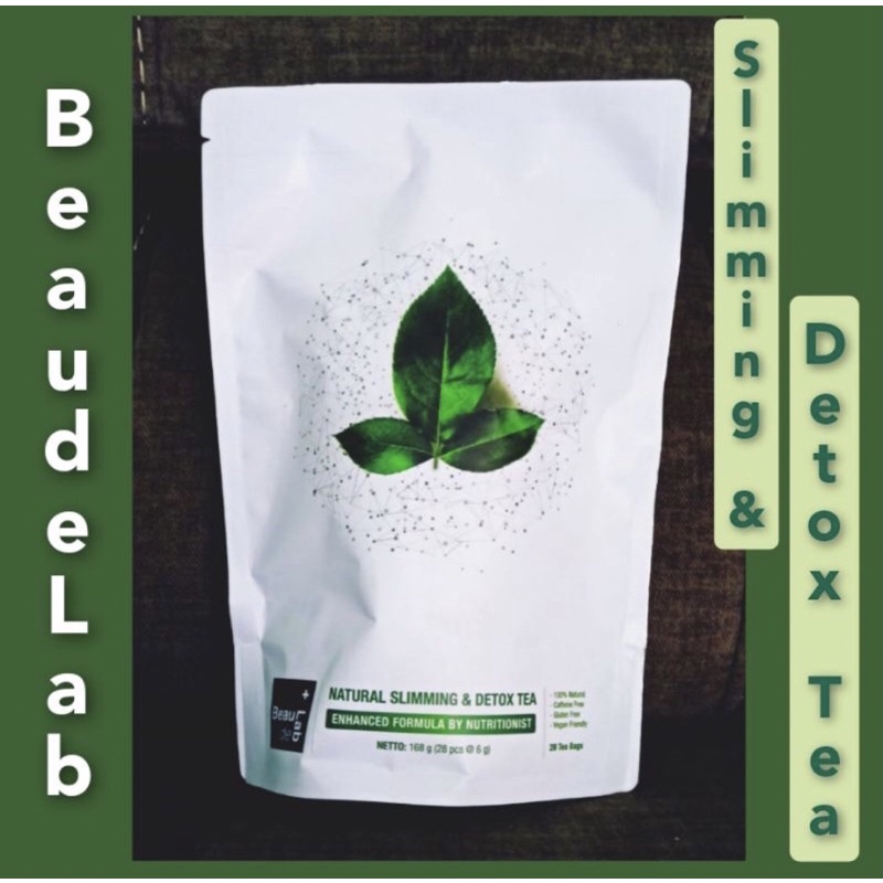 Beaudelab Slimming &amp; Detox Tea isi 28 Bag