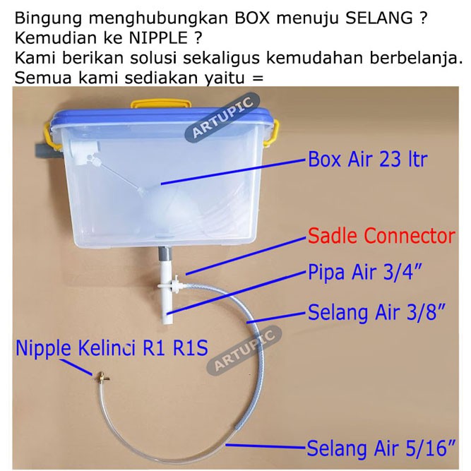 Selang Air Transparant 5/16 Bening 5 per 16 TEBAL 5per16