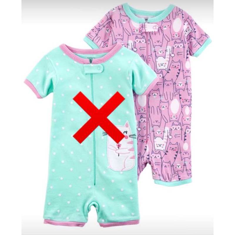 Carters Baby Girls Sleepsuit