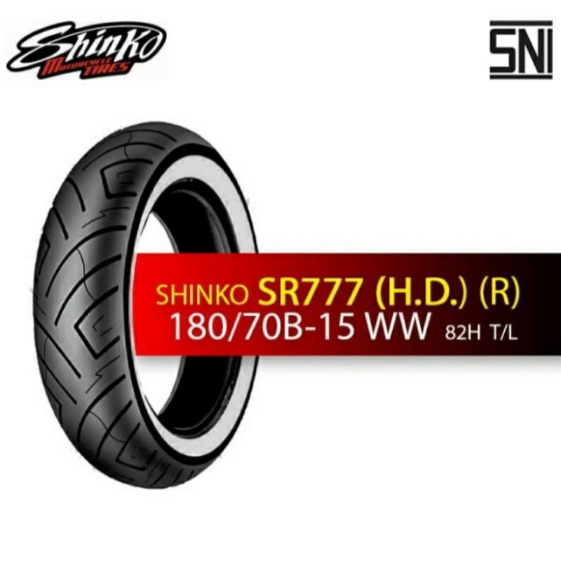 ban shinko SR777 WW 180/70-15 WW