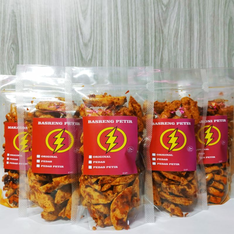 

BASRENG PETIR / BASRENG PEDAS PETIR / Bakso Goreng Baso Goreng / Basreng Pedas Daun Jeruk