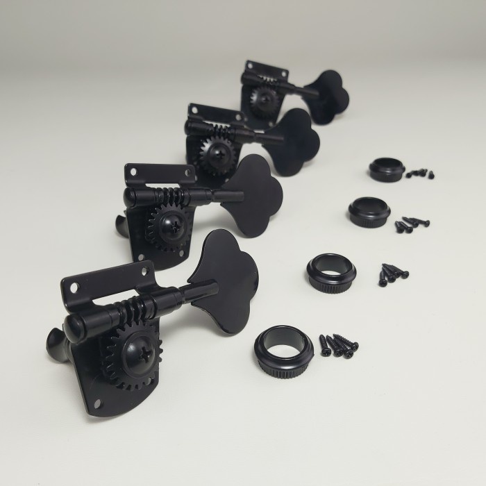 DRYER SEJAJAR JAZZ BASS  ELEKTRIK TUNNING MACHINE HEAD RET FJB GB009BK BLACK JAZZ BASS FENDER ELECTR