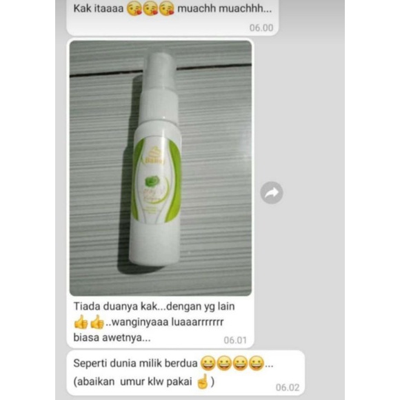 Rahasia Miss V Keset Spray Anti Keputihan Spray V Banaj