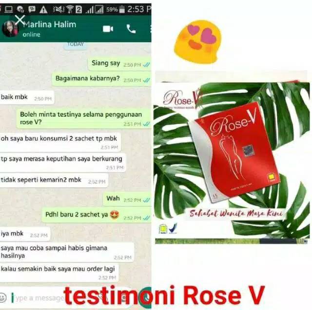 

ROSEV ORI NASA-PERAWATAN KEWANITAAN