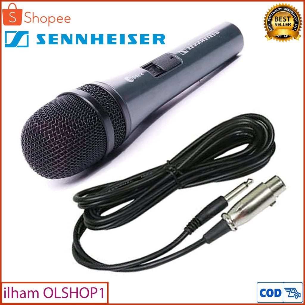 Microphone Karaoke Kabel Sennheiser E835 Mic Kabel
