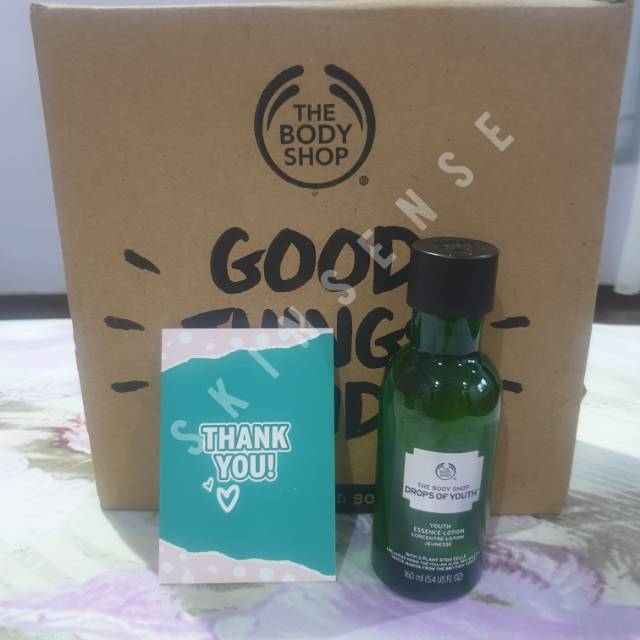 The body shop drop of youth essence lotion 160ml