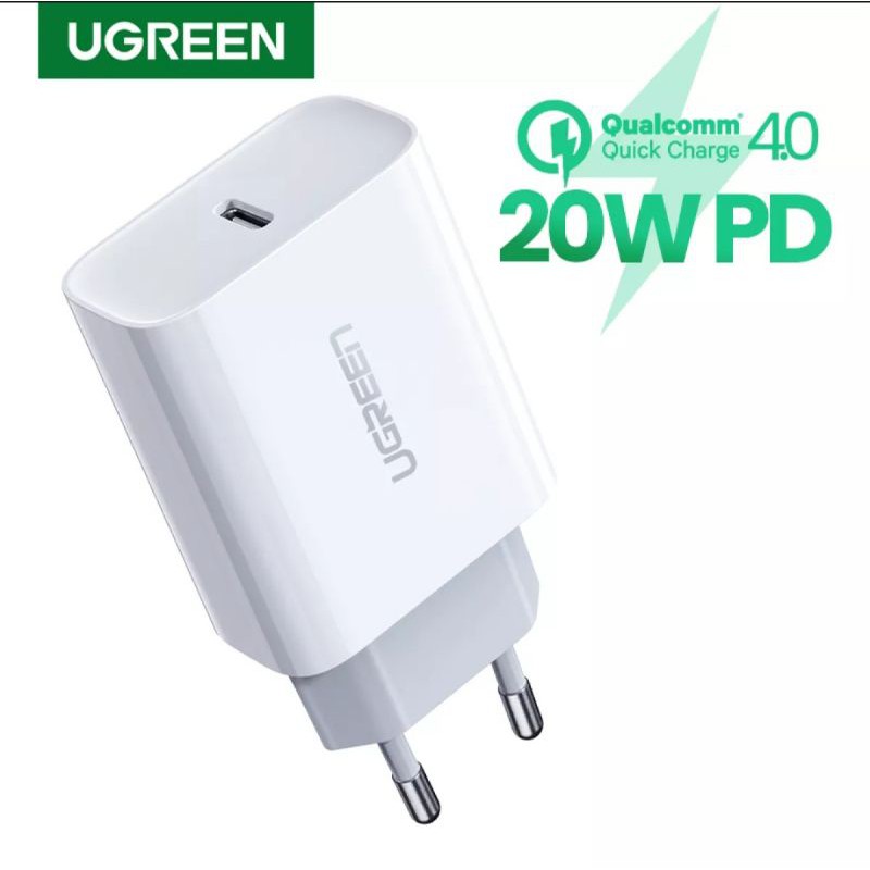 Ugreen Charger iPhone 15 14 13 8 11 12 XR XS MAX and Android Support PD Charge Qualcomm Qc 3.0 4.0 Original