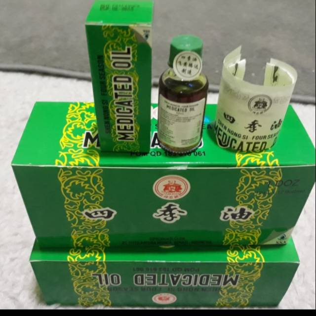 Medicated oil 12 ml (kecil)-Mnyak Angin-Original 100 %