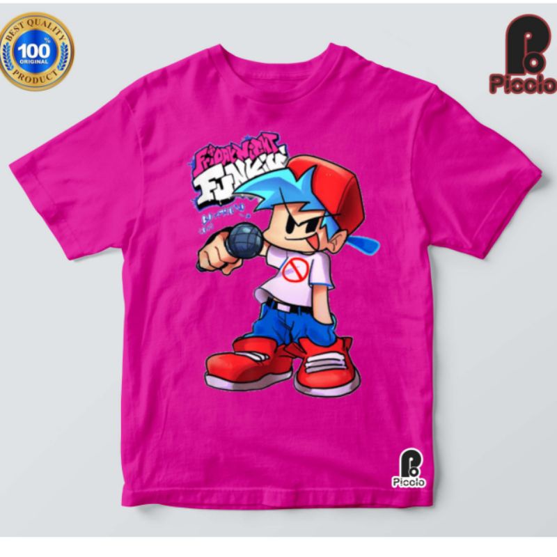 BAJU KAOS ANAK GAMES FNF  BAHAN PREMIUM DISTRO