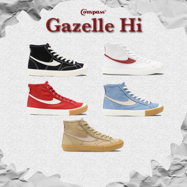  Sepatu  Compass  Gazelle Seri HI MURAH Shopee Indonesia