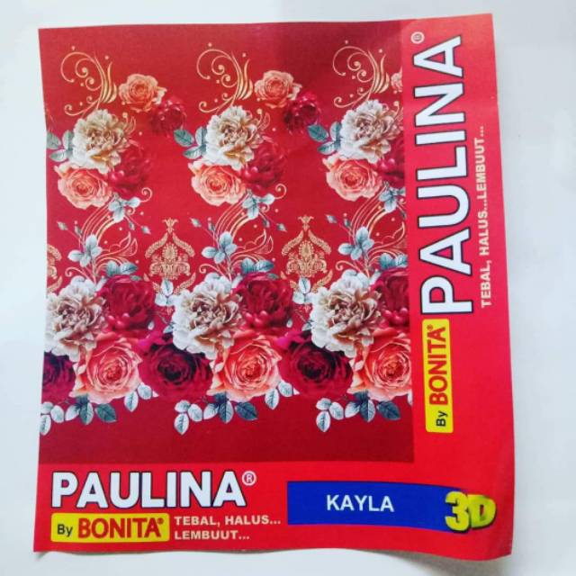 RC Bonita  Selimut Premier Dan Bonita Paulina Ukuran Jumbo Selena Victory LOL Marcella Jesica Nancy