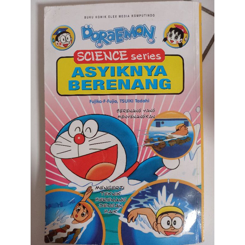 Jual Buku anak Doraemon Science Series - Asyiknya Berenang | Shopee ...