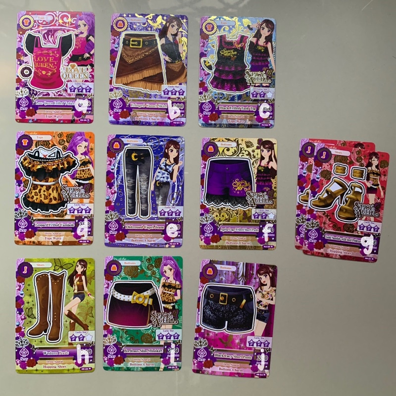 KARTU / CARD AIKATSU ASLI RAN, MIZUKI & AOI