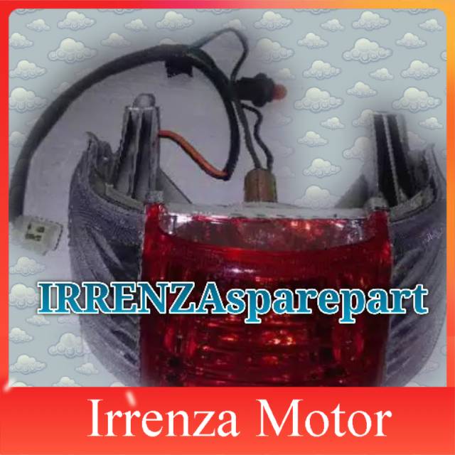 Lampu belakang supra fit lama / supra x lama