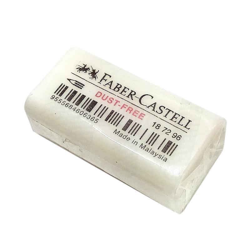 

penghapus faber castell dust free putih kecil
