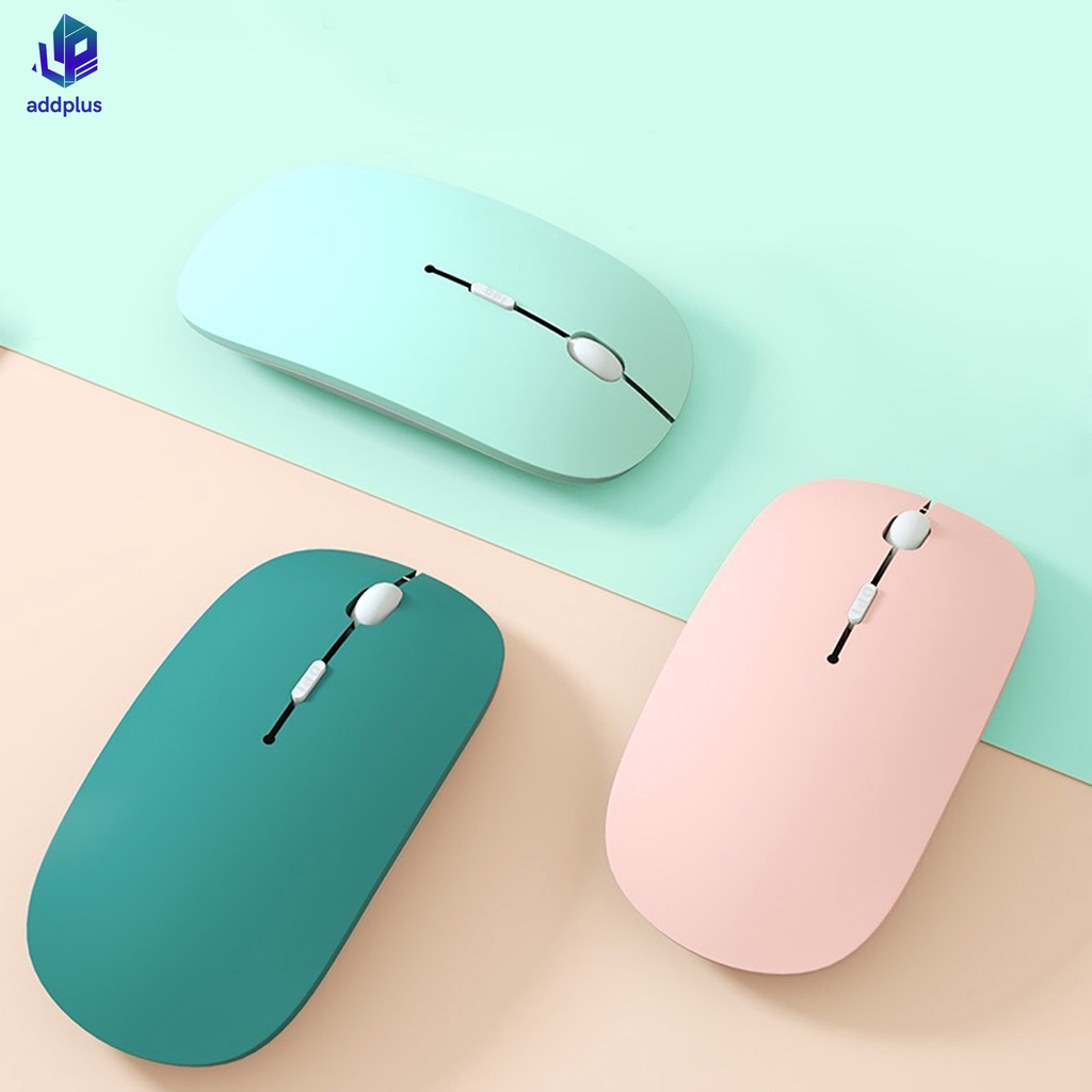 AddPlus Mouse Bluetooth Silent Click Macaron Wireless Mouse Silent Click
