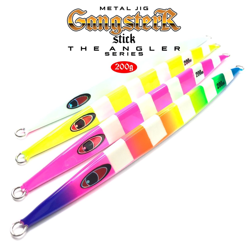 Umpan Metal Jig Gangster Stick 200 gram The Angler Series