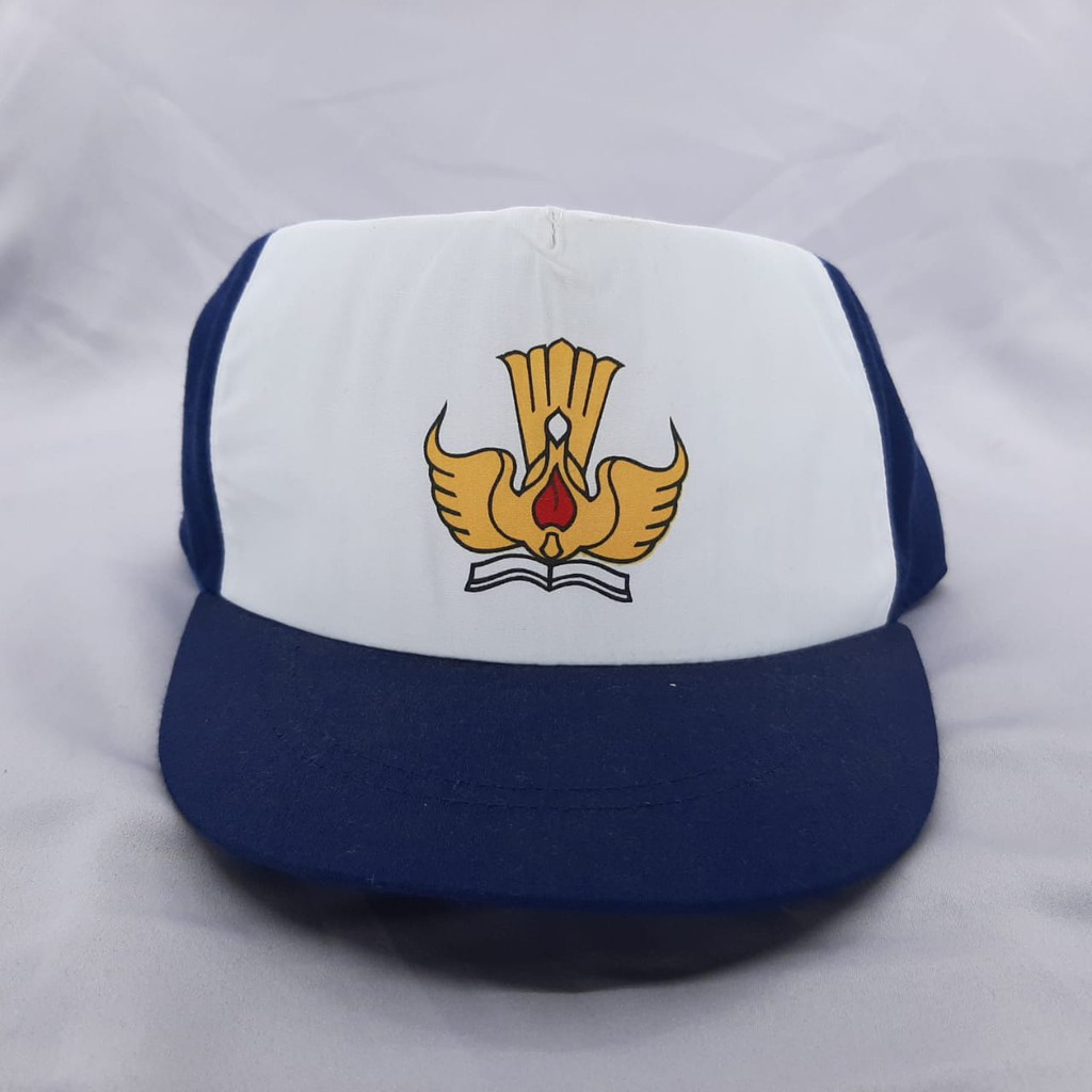 Topi SMP Biru Putih